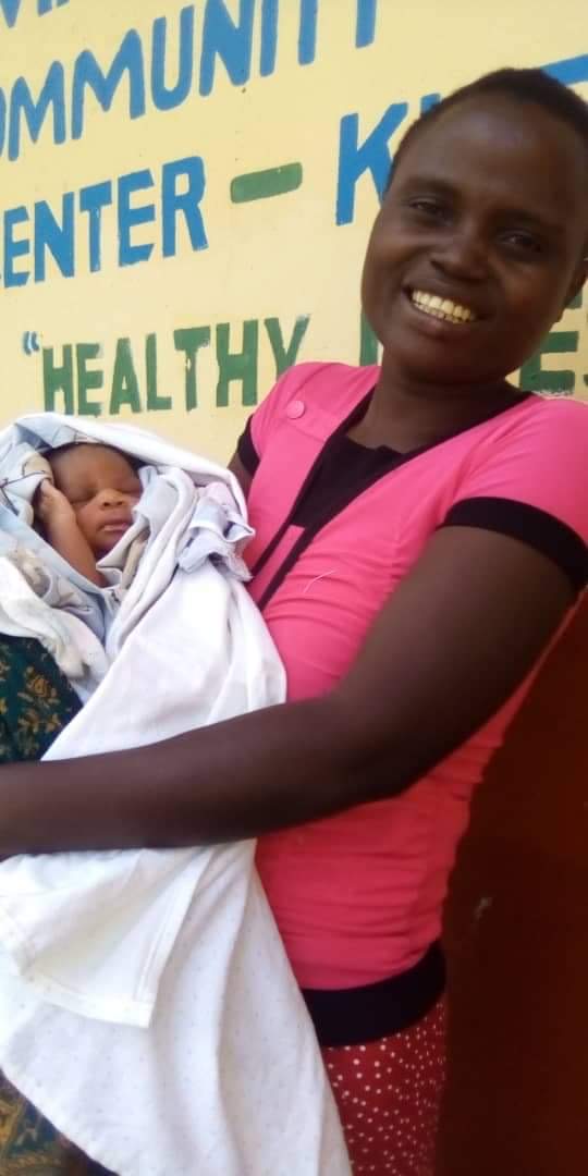 Mama Sabina Delivers a Healthy Baby Girl