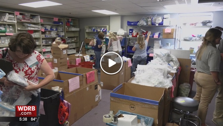 Teachers say medical supplies donated by SOS will give students more hands-on learning (Source: WDRB)