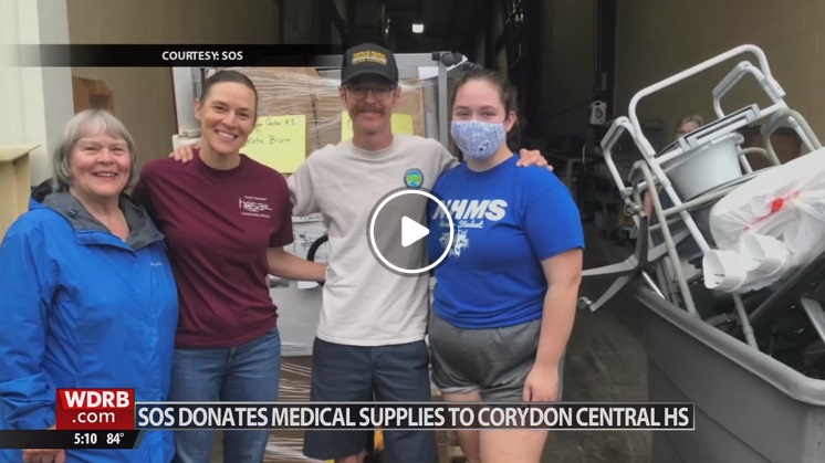 Local Nonprofit Donates Supplies To Southern Indiana Students Wanting To Enter The Medical Field (Source: WDRB)