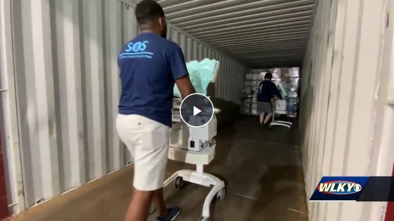 Norton Helathcare and SOS team up to send critical medical supplies to India (Source: WLKY)