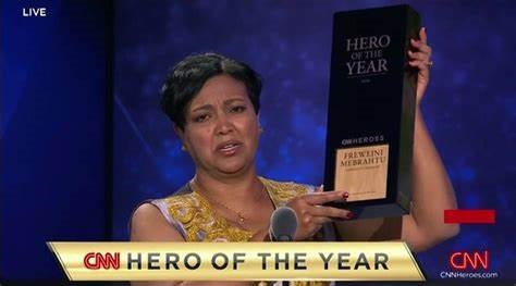 In 2019, cable news giant, CNN (WarnerMedia) named Ethiopian activist, Freweini Mebrahtu, the 2019 CNN Hero of the Year for her life-long work to raise up and protect girls and women in her home country of Ethiopia.
