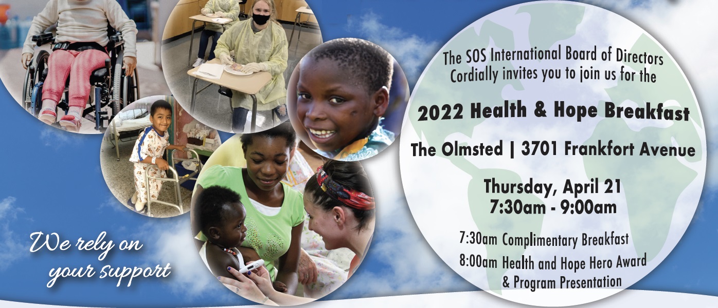 SOS | Delivering a World of Health and Hope.