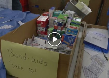 [Video] Nonprofit Donates More Than $2,000 In Medical Supplies To Louisville’s New Safe Outdoor Space For Homeless