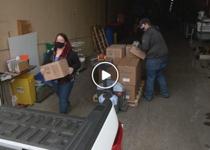 [Video] LMPD, SOS Partner To Collect Items For Louisville’s Homeless