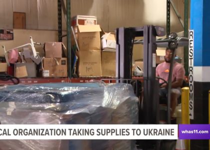 [Video] WHAS SOS Taking Supplies To Ukraine
