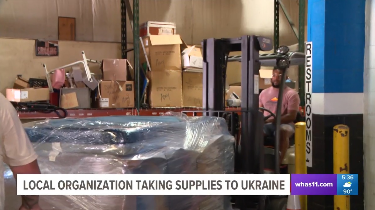 [Video] WHAS SOS Taking Supplies To Ukraine