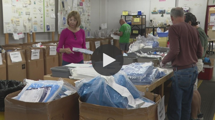 WHAS11 S.O.S. donates $200,000 in medical supplies to refugees