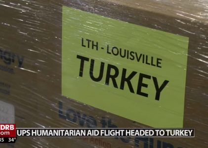 WDRB – UPS Humanitarian Aid Flight Headed To Turkey