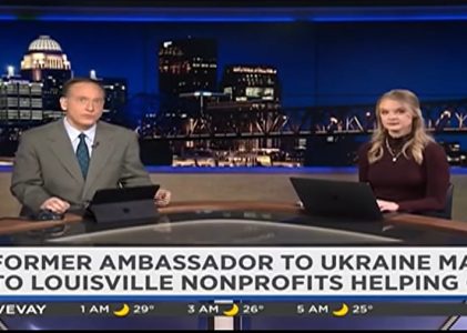 Spectrum News – Former Ambassador To Ukraine Makes Trip To Louisville, Commends SOS