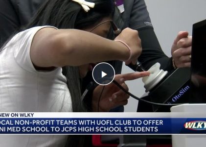 Local Nonprofit Teams With UofL Club Offering Mini-Med School To JCPS Students