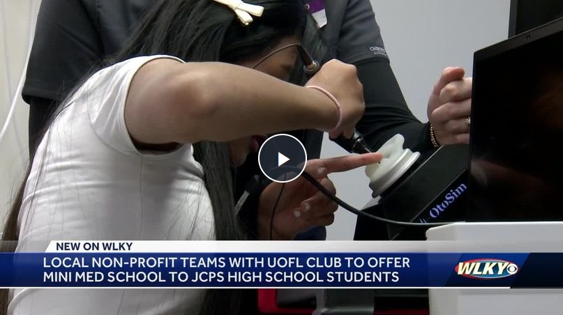 Local Nonprofit Teams With UofL Club Offering Mini-Med School To JCPS Students