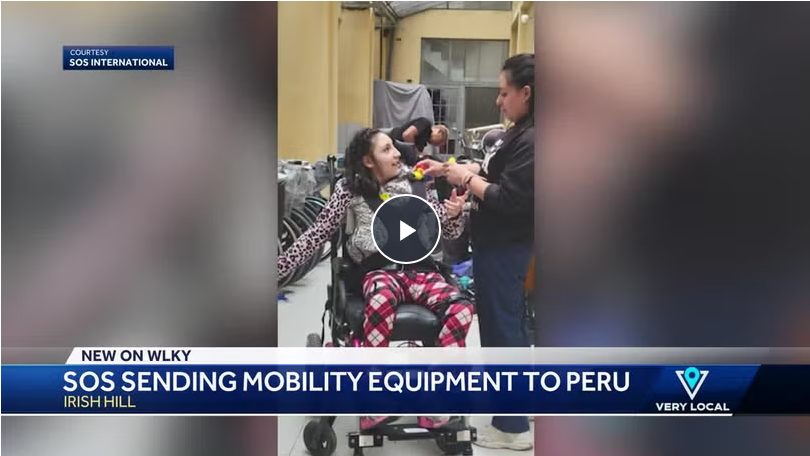 Louisville nonprofit sends $270K of medical equipment to disabled kids in Peru